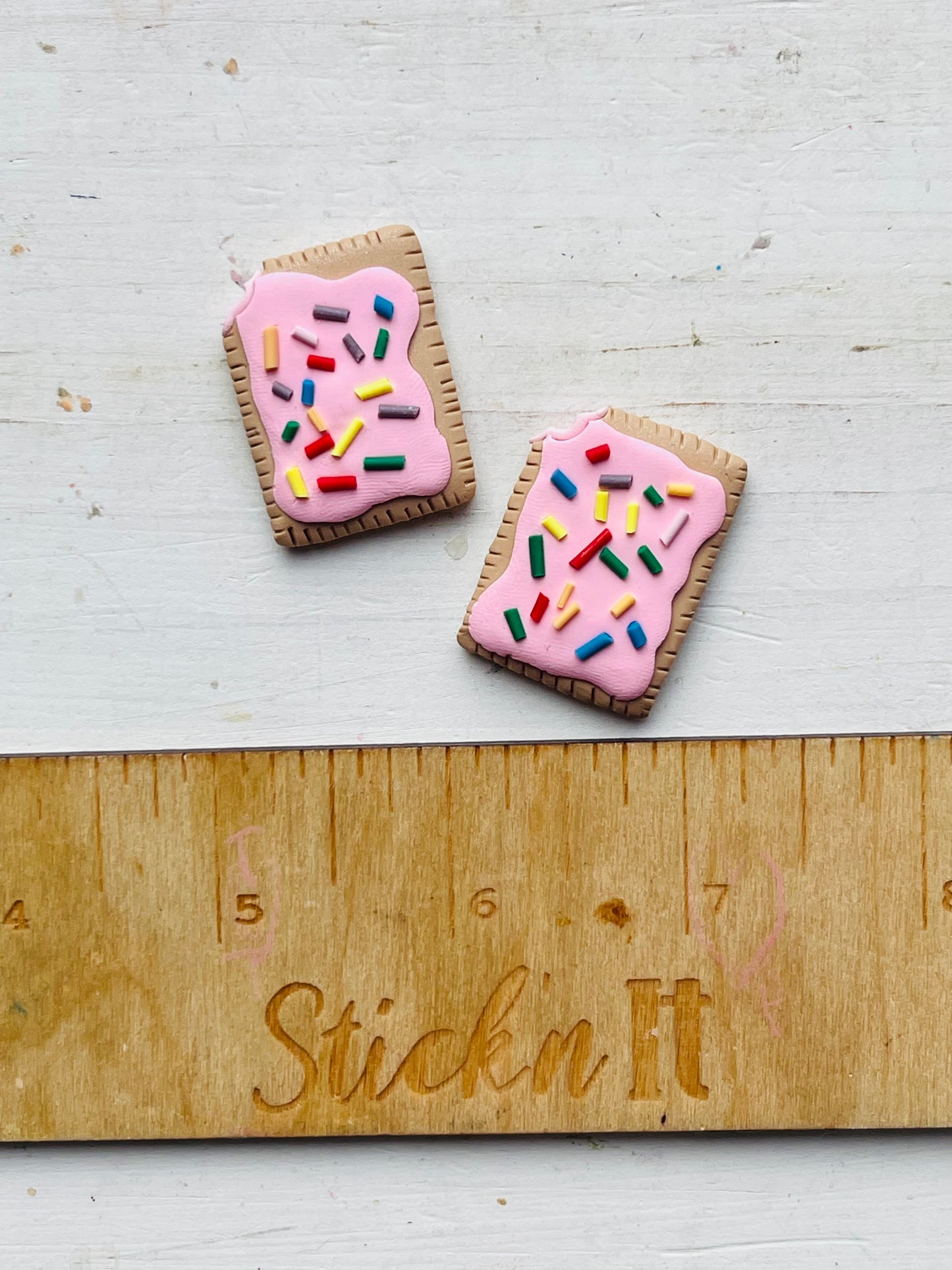 Strawberry milkshake pastry