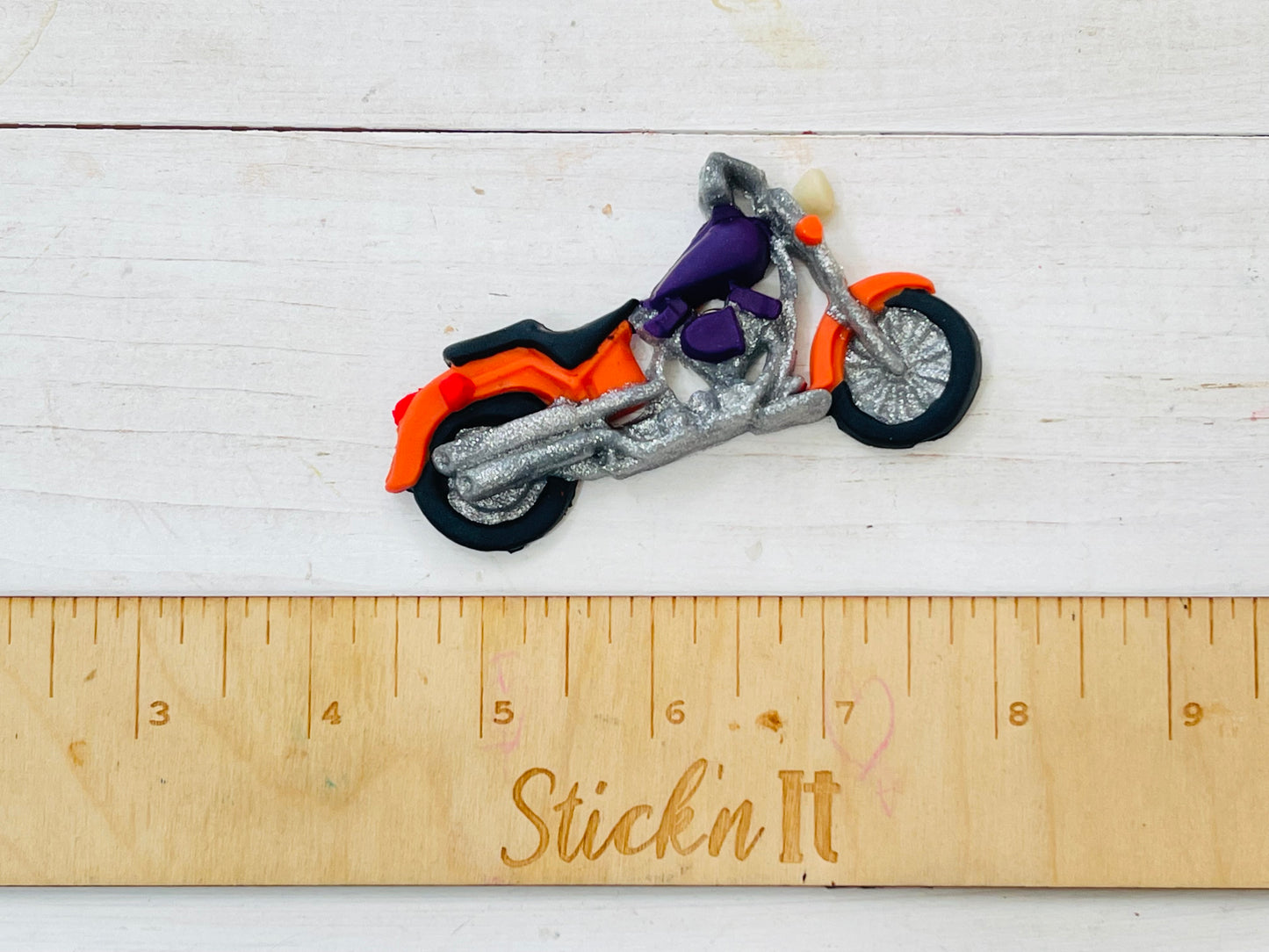 Orange/purple v.1 Motorcycle