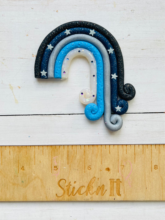 Night sky Rainbow (with glow)