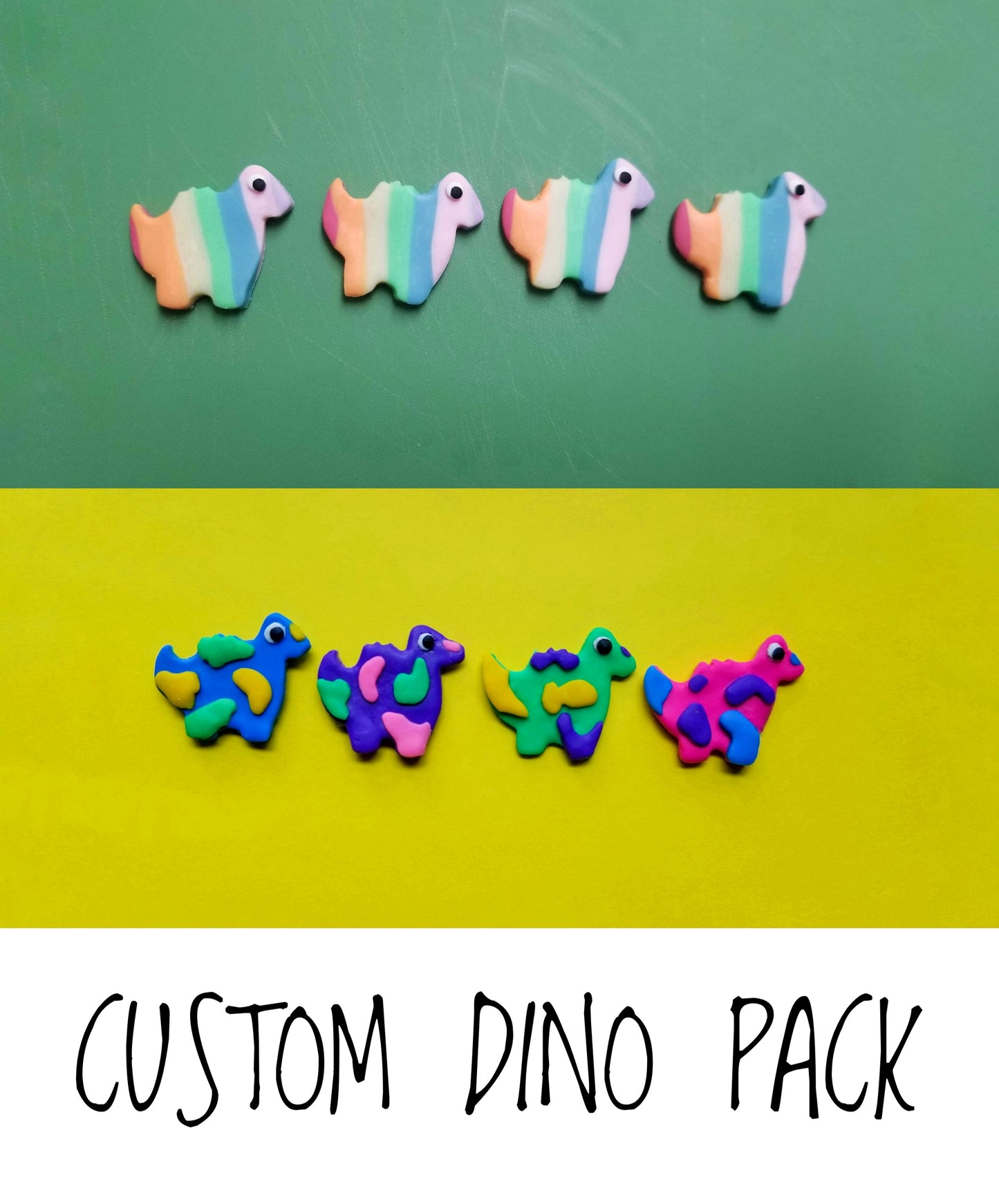 Custom 4 pc Dino Pack