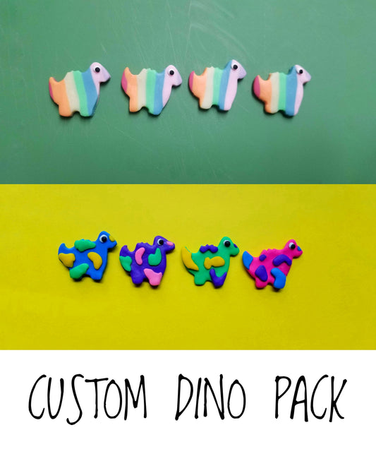 Custom 4 pc Dino Pack